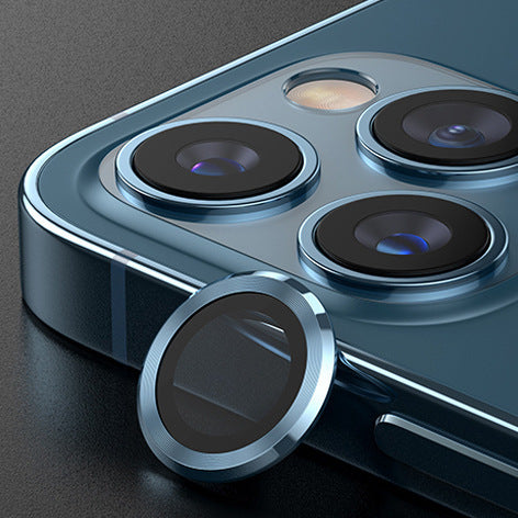 Mobile Phone Tempered Glass Rhinestone Lens Protector