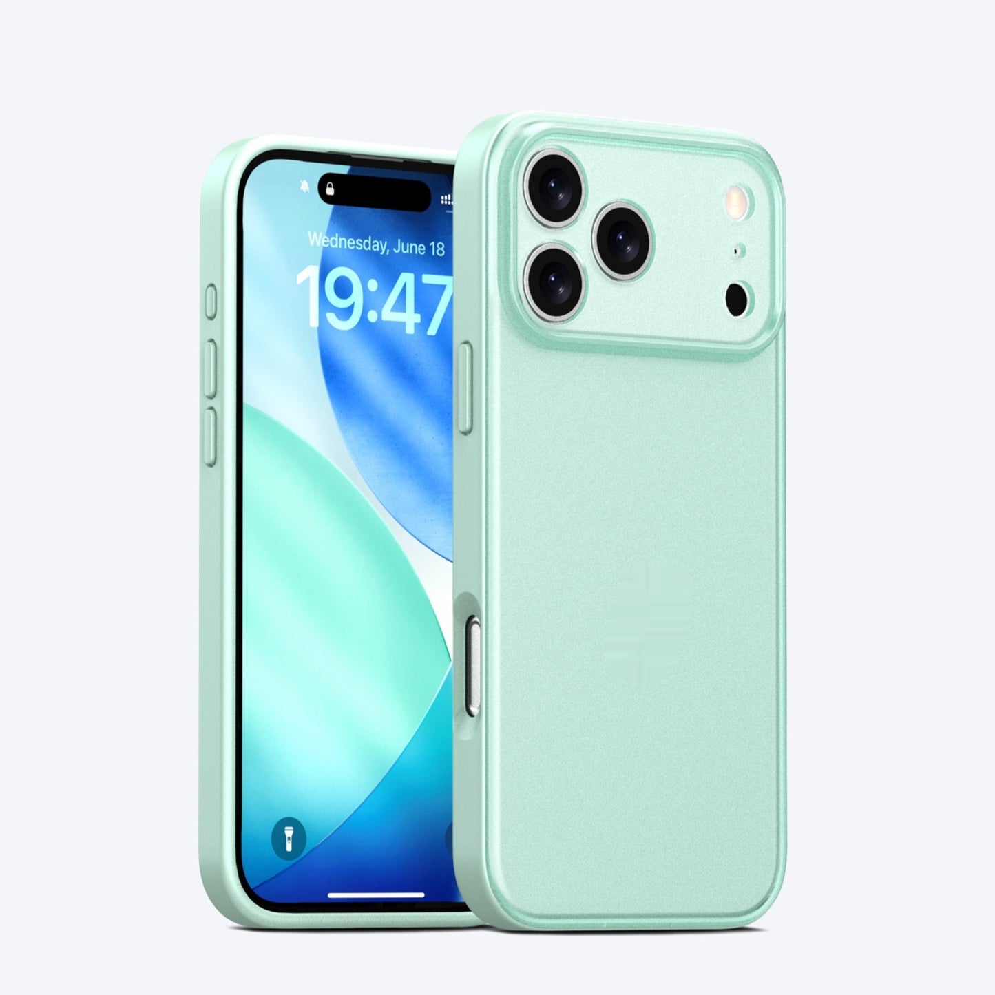 Skin Feeling Oil Injection All-inclusive Fine Hole Phone Case