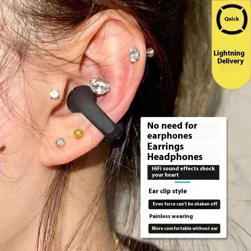 Wireless Bluetooth Headset 53 Clip-on