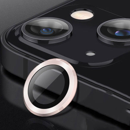 Mobile Phone Tempered Glass Rhinestone Lens Protector