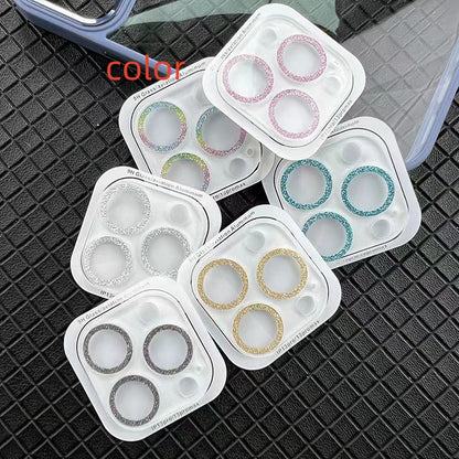 Mobile Phone Integrated Lens Protector Rhinestone