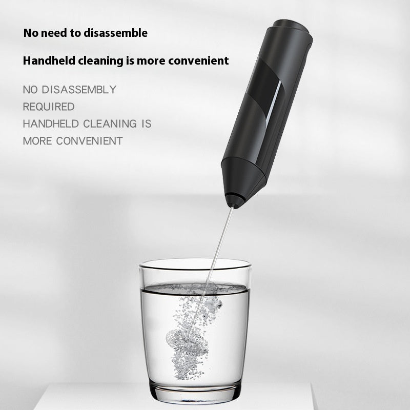 Stainless Steel Wireless Electric Milk Frother