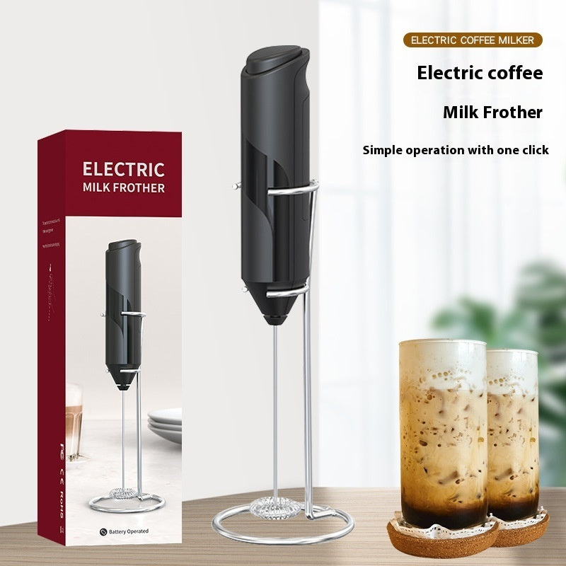 Stainless Steel Wireless Electric Milk Frother