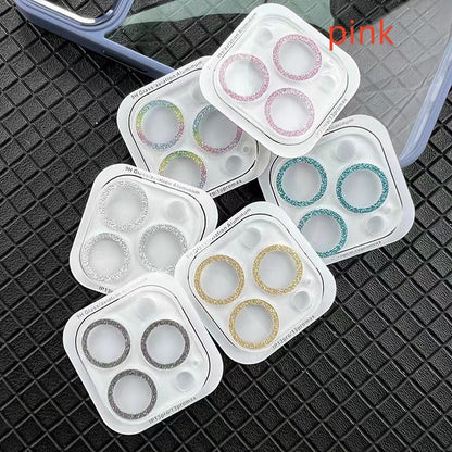 Mobile Phone Integrated Lens Protector Rhinestone