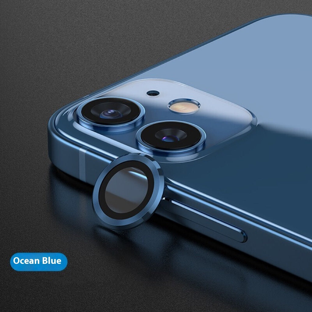 Mobile Phone Tempered Glass Rhinestone Lens Protector