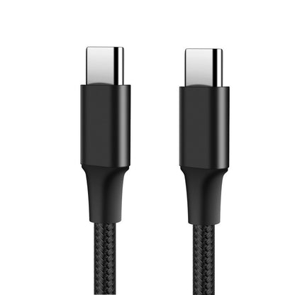 Double-ended Type-c Nylon Braided PD Fast Charging Data Cable